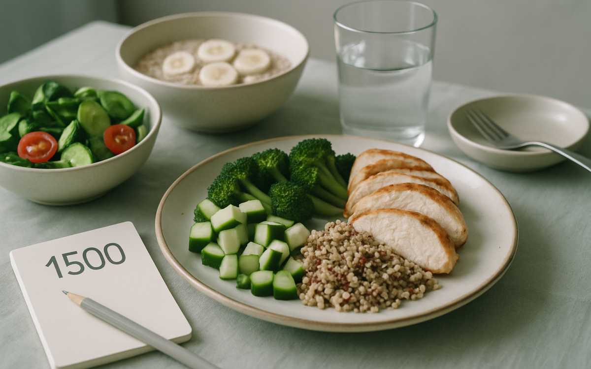 Crafting a Balanced 1500-Calorie Meal Plan for Health
