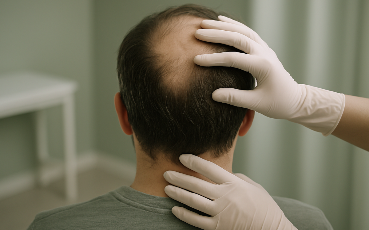 Understanding Crown Hair Loss: Causes and Solutions