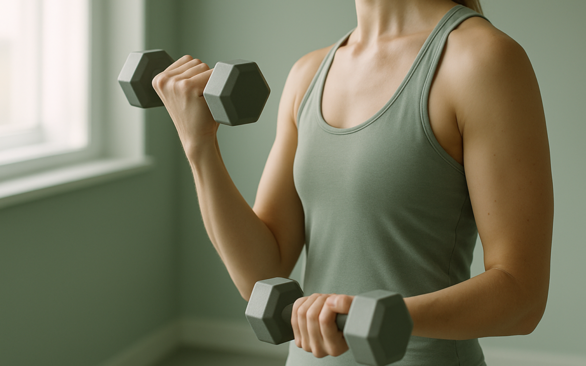 Sculpt Your Arms: An Effective Dumbbell Routine