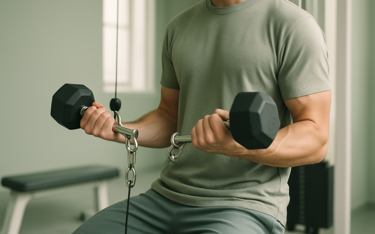 Mastering Cable Dumbbell Curls for Stronger Arms