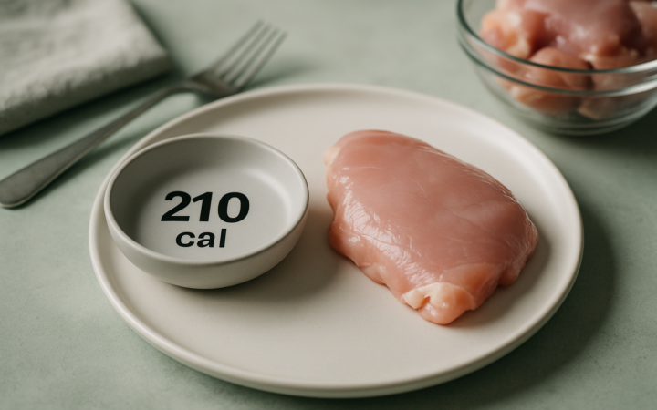 Understanding calories in boneless skinless chicken thighs