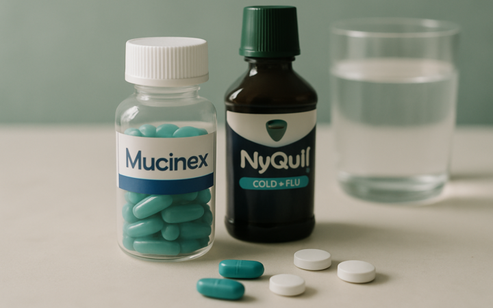 Managing Cold Symptoms: Mucinex and NyQuil Use