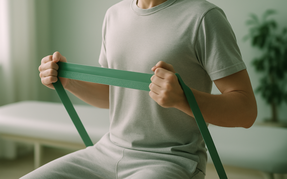 Build Strength with Chest Resistance Band Training