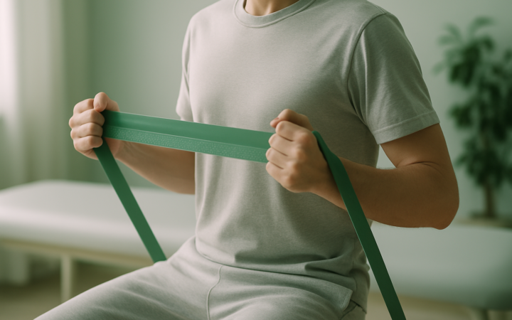 Build Strength with Chest Resistance Band Training