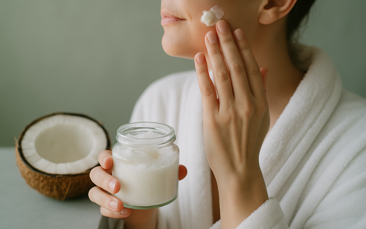 Coconut Oil: A Natural Face Lotion for All Skin Types