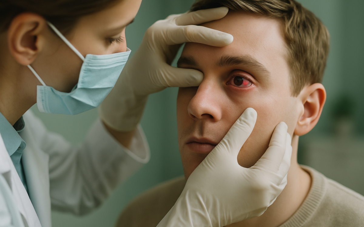 Is pink eye contagious from a fart? Here’s what you need to know