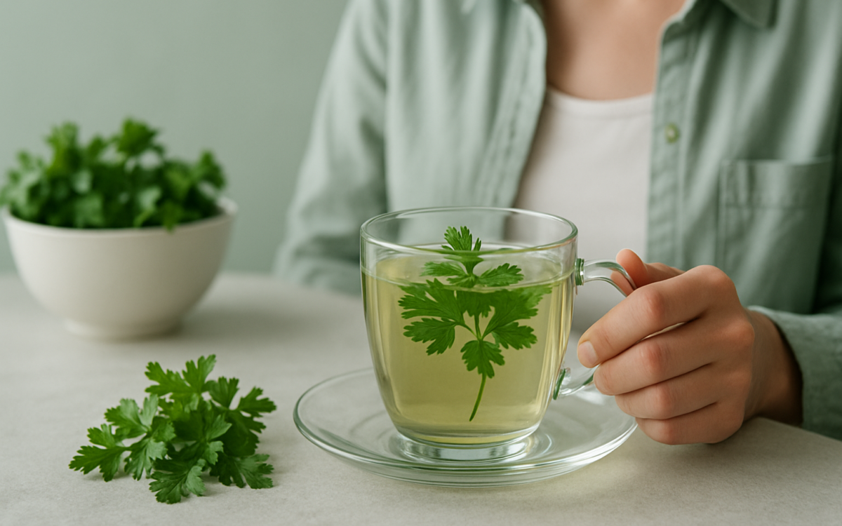 Exploring the Benefits of Drink Parsley Tea