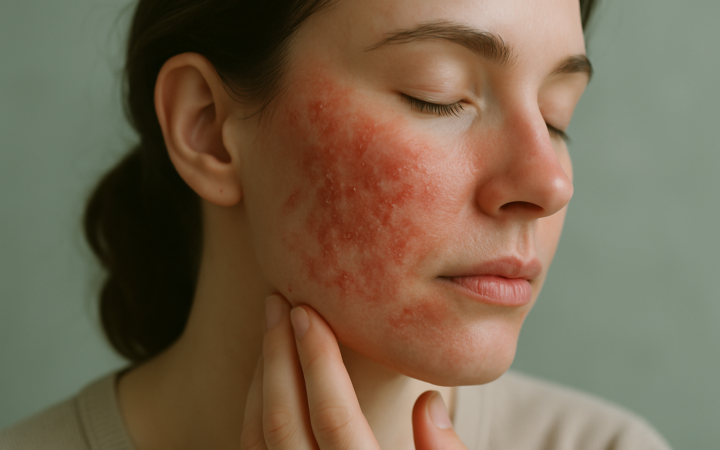 Understanding eczema on the face: Causes, symptoms, and care