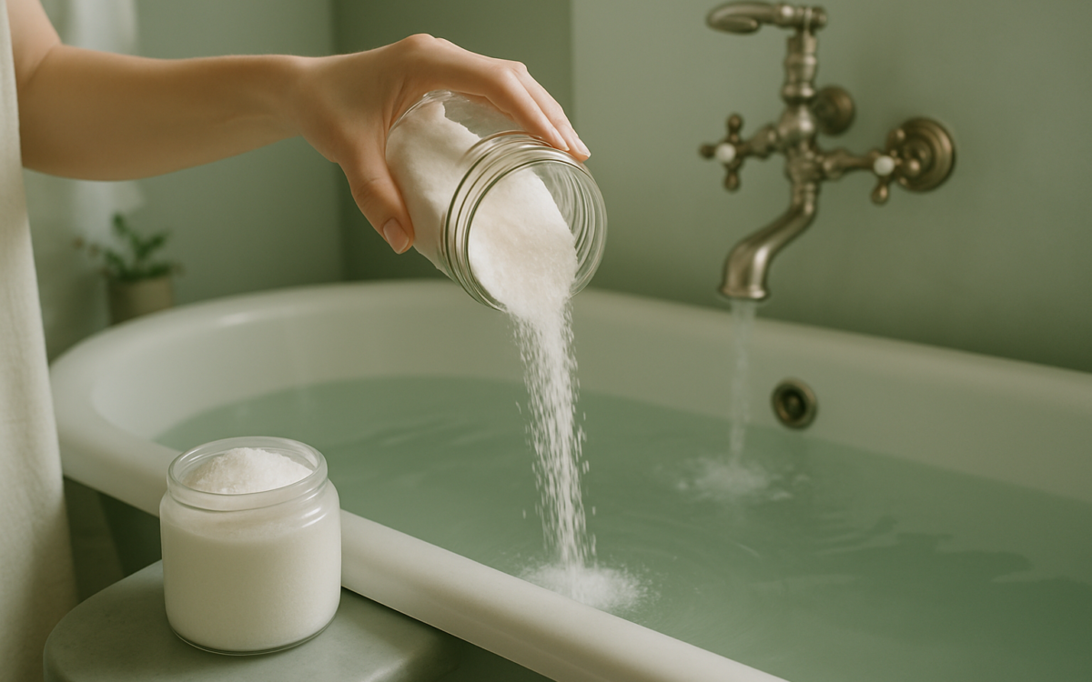 Epsom Salt Bath Cleanse: A Soothing Ritual for Body and Mind