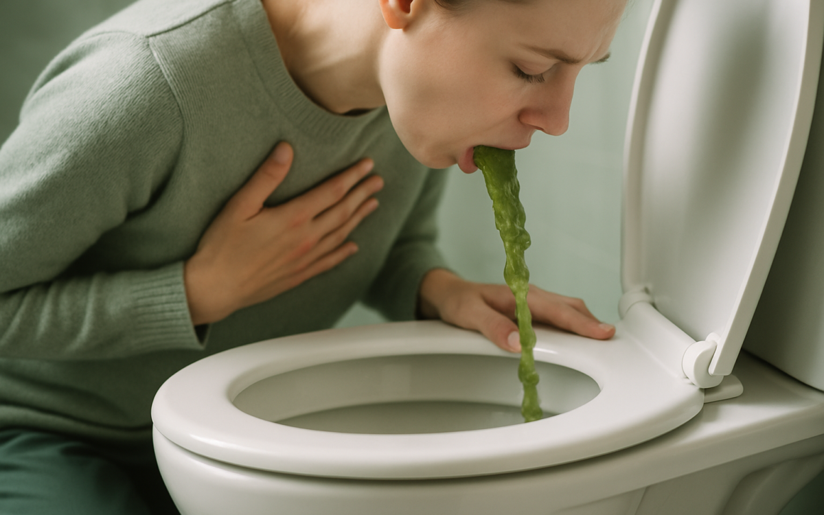 Understanding green vomit: Causes, myths, and care