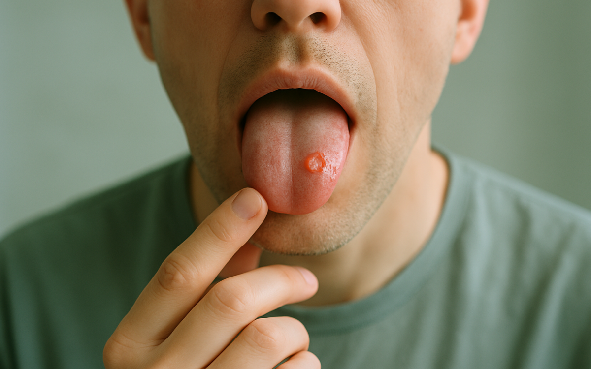 Understanding herpes on the tongue: Causes, symptoms, and care