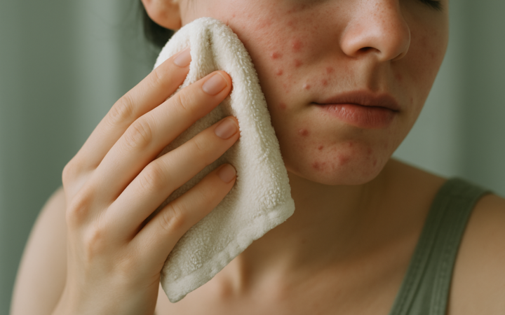 The Soothing Benefits of Hot Compresses for Acne Relief