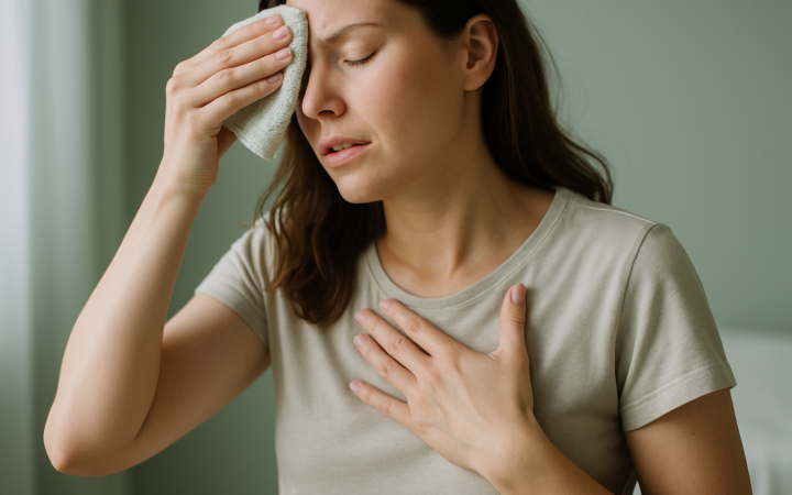 Navigating Hot Flashes During Your Period