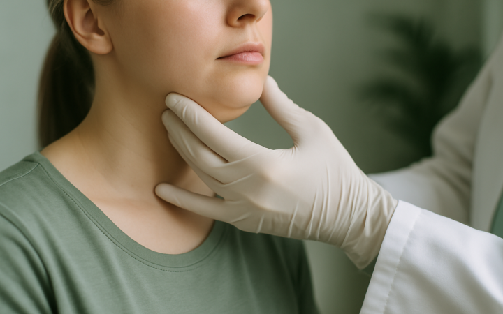 Simple strategies to help reduce a double chin