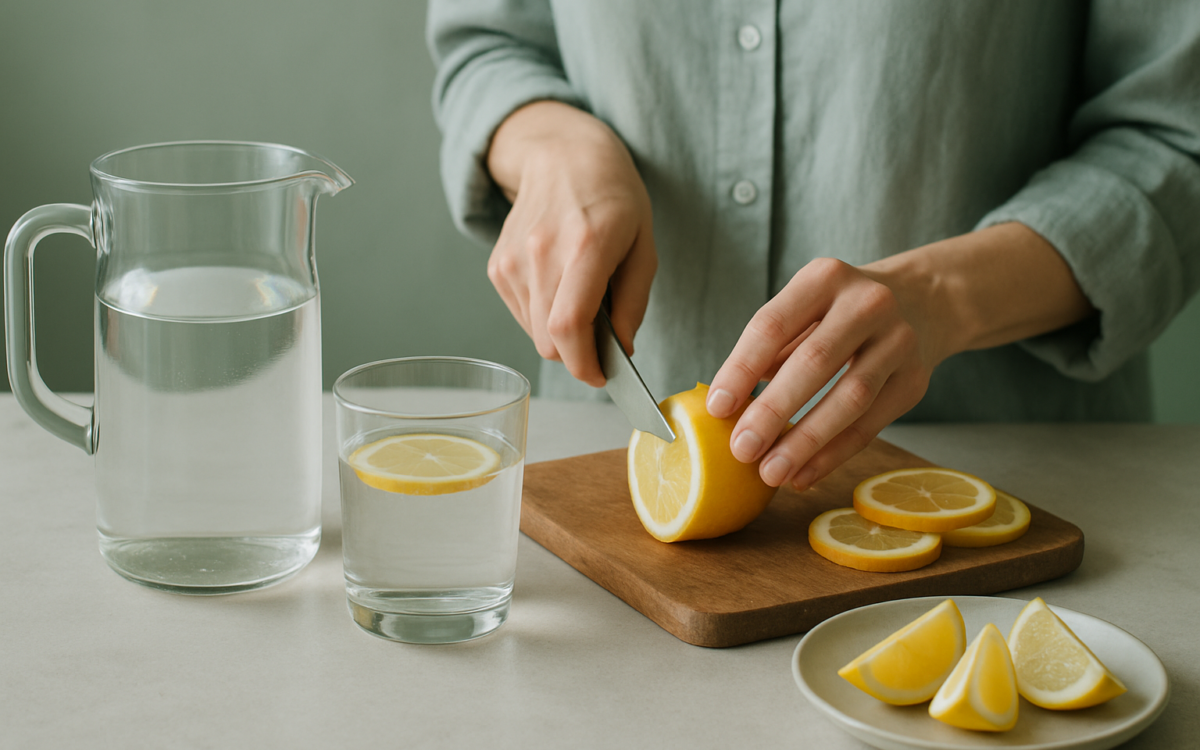 Refreshing lemon water: A simple guide to hydration