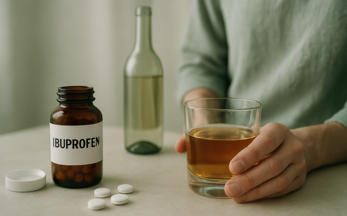 Understanding the risks of mixing ibuprofen and alcohol
