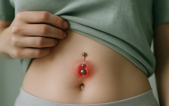 Understanding Infected Stomach Piercings: Causes and Care