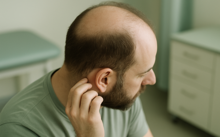 Understanding men's balding: Causes, patterns, and options