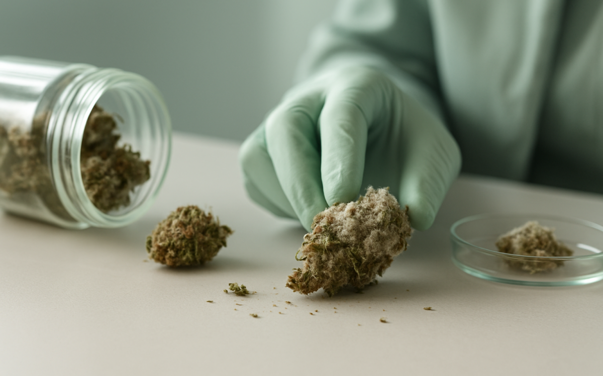 Identifying and Addressing Mold on Weed