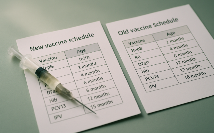 Understanding the Shift: New Vaccine Schedule vs Old