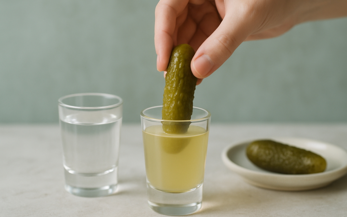 Pickle Back Shot: A Tangy Twist on Your Night Out