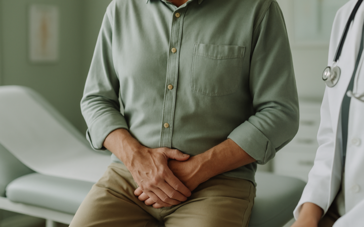 Recognizing prostate cancer symptoms in males