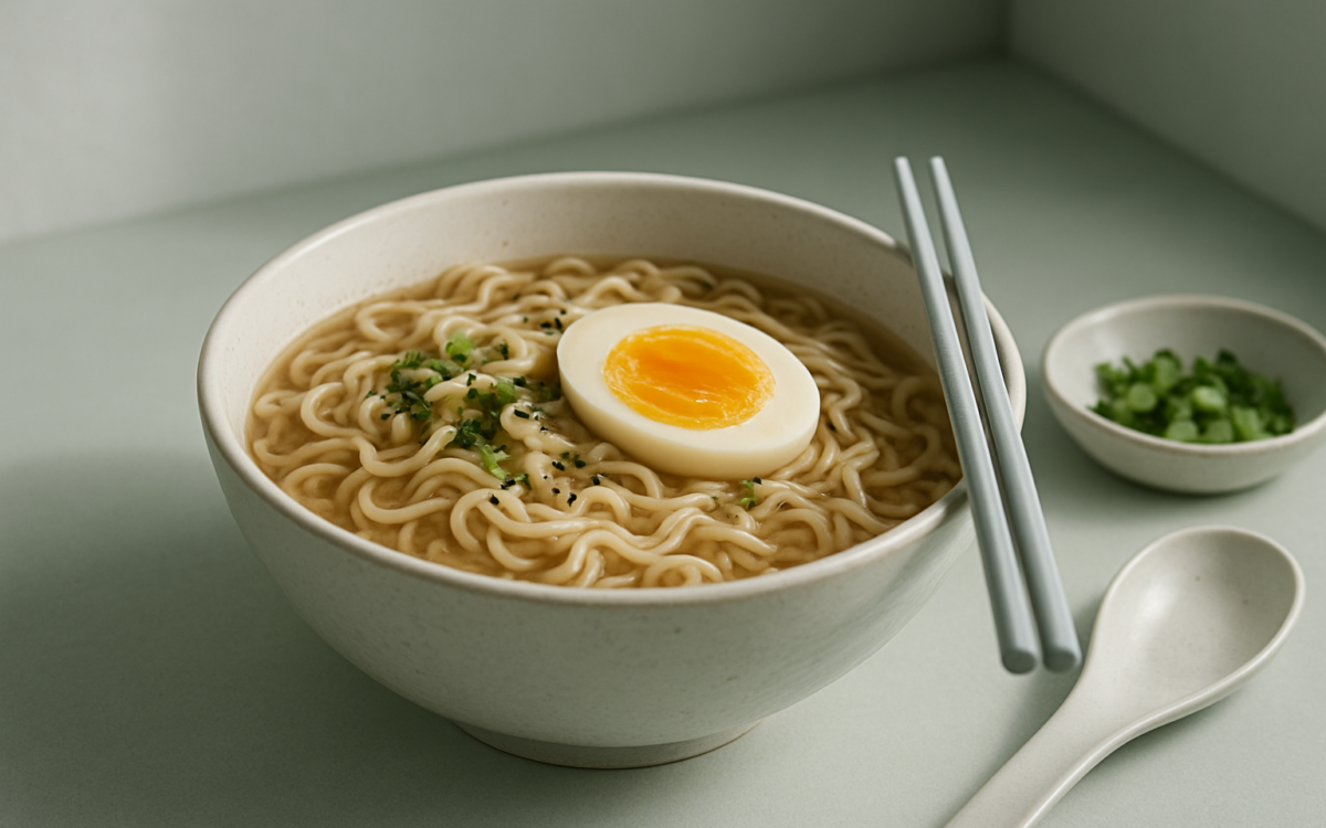 The Comfort of Ramen with Egg: A Nutritional Delight
