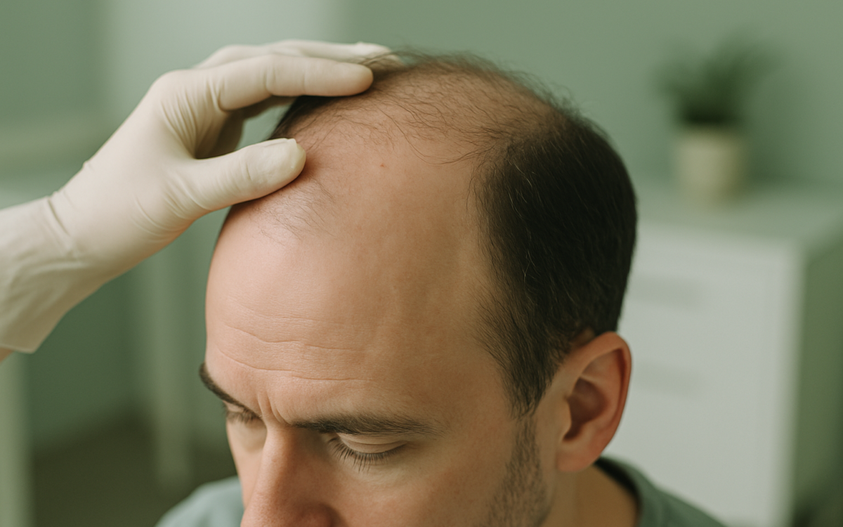 Understanding a Receding Hairline: Causes and Solutions