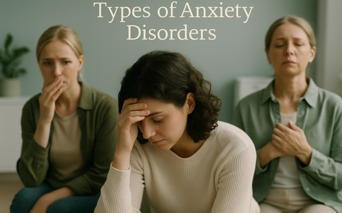 Understanding the Different Types of Anxiety Disorders