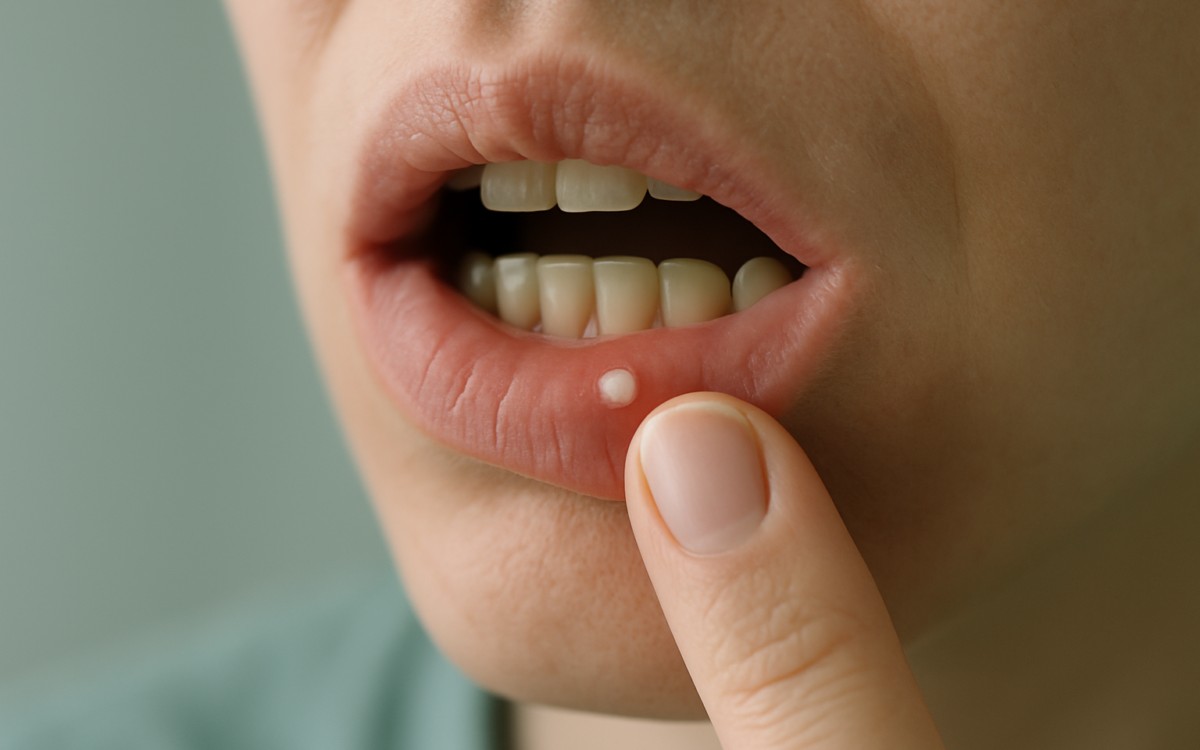 Understanding painful white dots on your gums