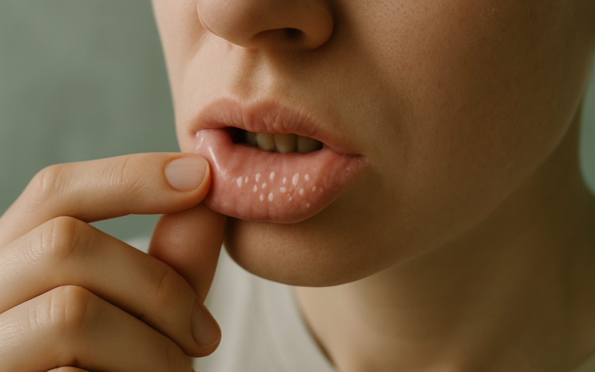 Understanding White Pimples on the Inside of Your Lips