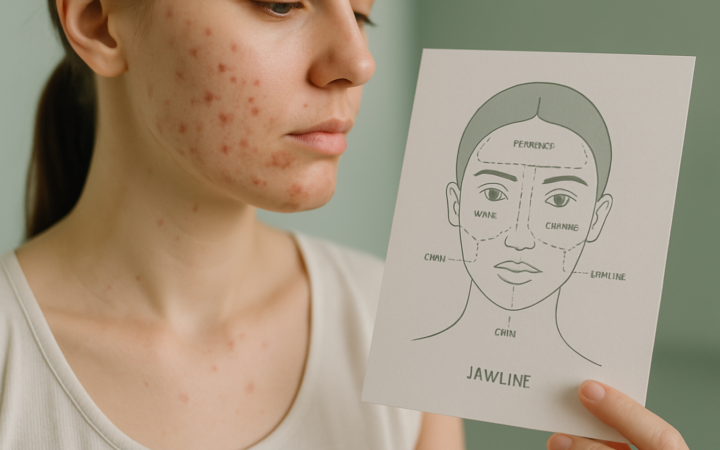 Understanding the Acne Face Map: What Your Breakouts Mean
