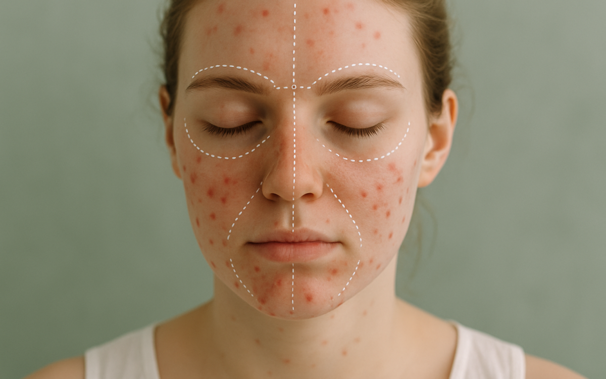 Understanding Acne: The Face Map Explained