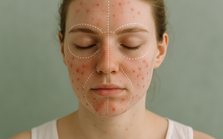 Understanding Acne: The Face Map Explained