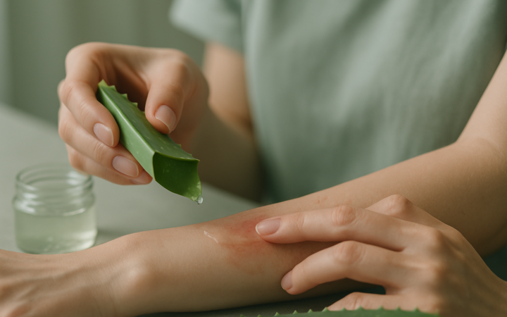 The Healing Power of Aloe Vera for Burns