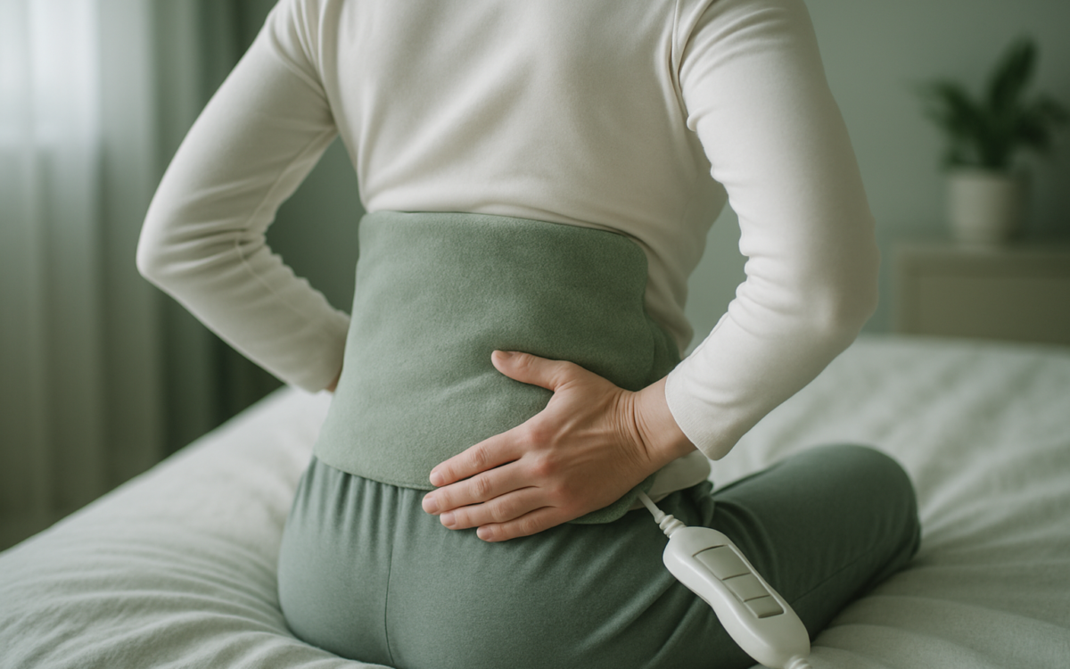 Relief at Home: Using Heating Pads for Backache Comfort