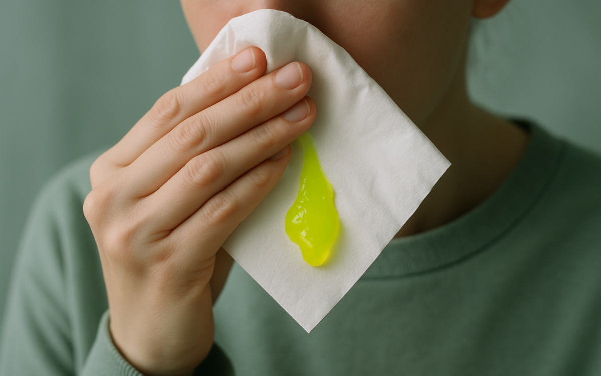 Understanding Bright Fluorescent Yellow Snot: What It Means