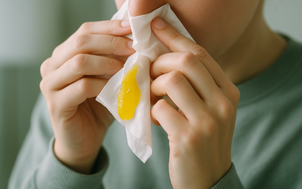 What Does Bright Yellow Snot Mean? Insights and Facts