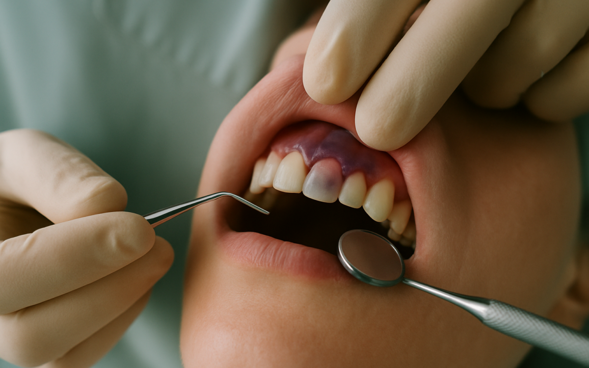 Understanding bruised gums: Causes and care