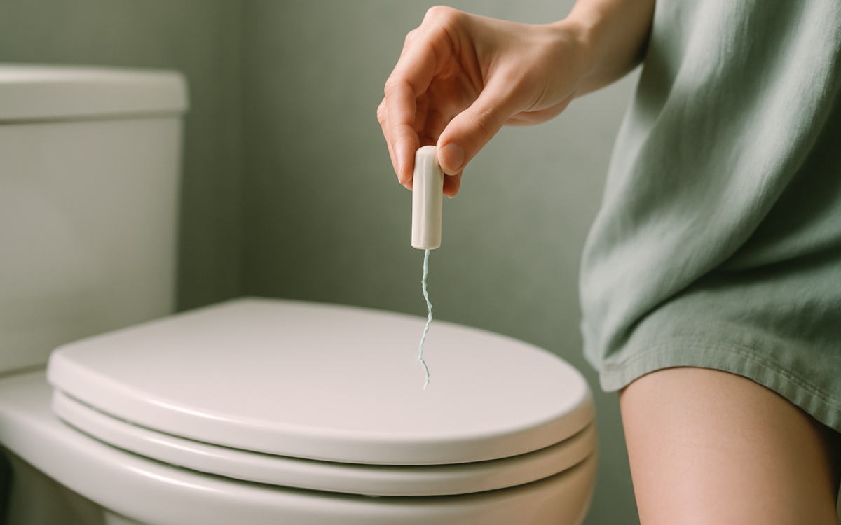 The truth about flushing tampons: What you need to know