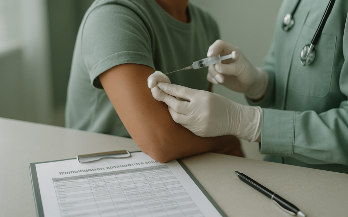 Navigating the CDC Catch-Up Immunization Schedule