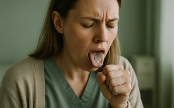 Understanding Coughing with a Metallic Taste