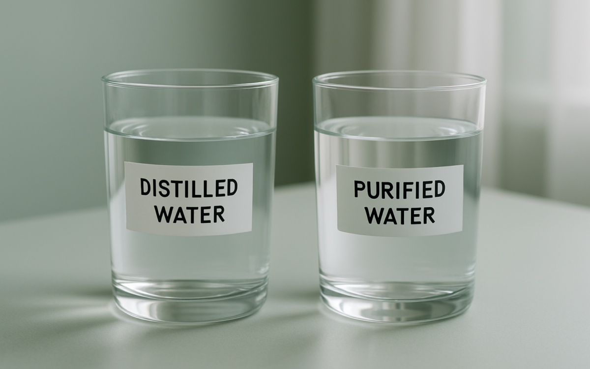 Understanding the Difference Between Distilled and Purified Water