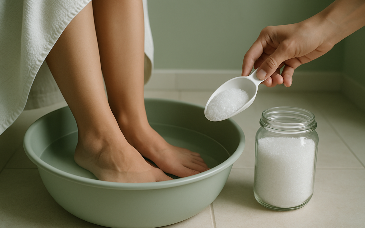 Soothe Your Soles: The Benefits of Epsom Salt Foot Baths