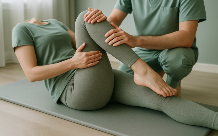 Easy stretching exercises to alleviate hip joint pain
