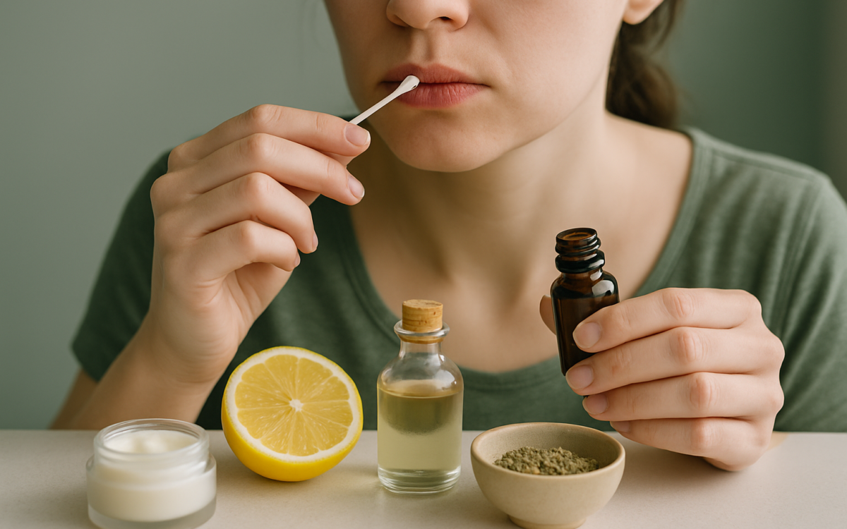 Natural Comfort: Home Remedies for Cold Sores