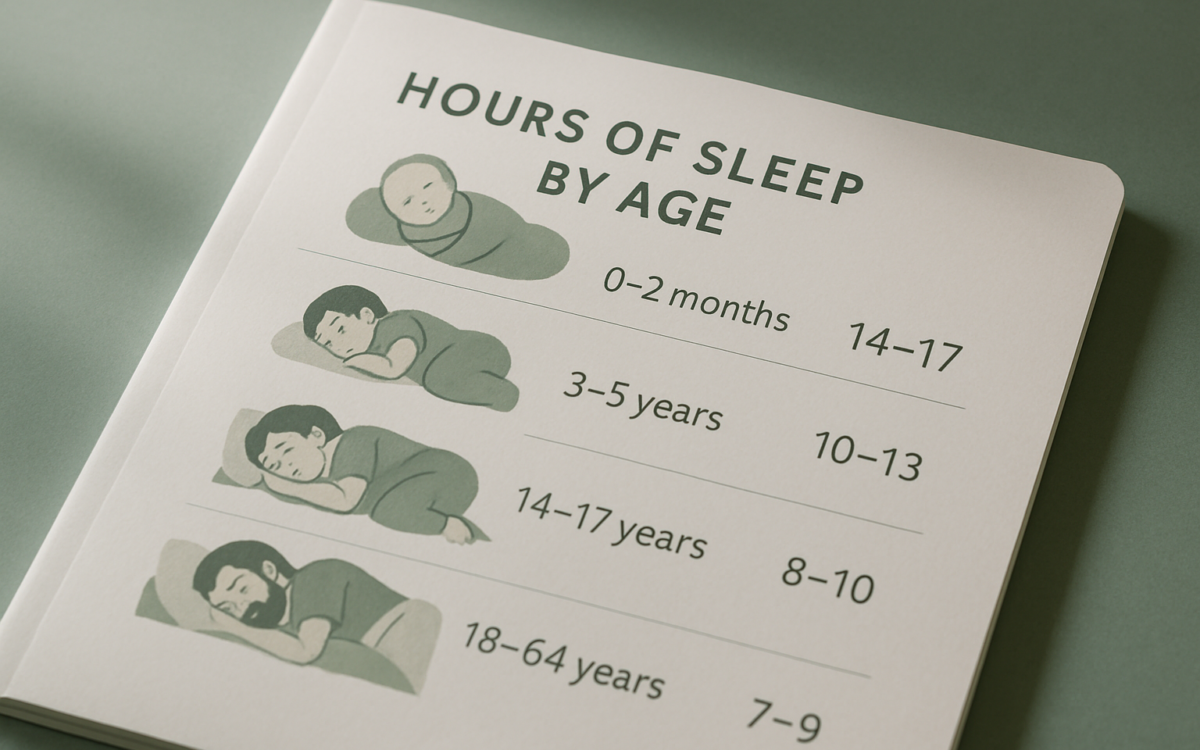 Understanding the Hours of Sleep Needed by Age Group