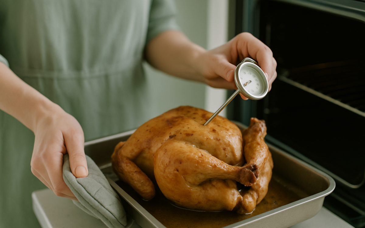 The Perfect Roast: Cooking a Whole Chicken in the Oven