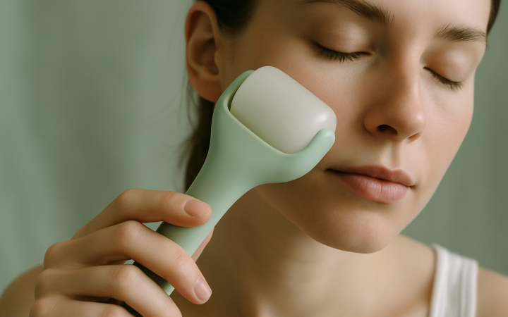 Unwind and Refresh: The Magic of Ice Rollers for Your Face