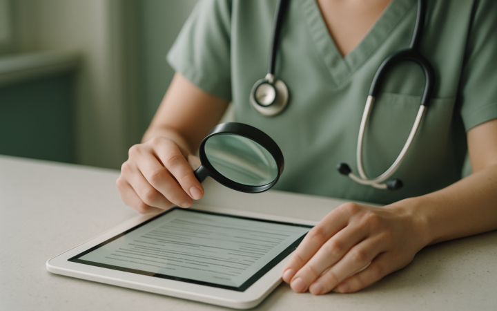 Understanding Information Screening in Healthcare